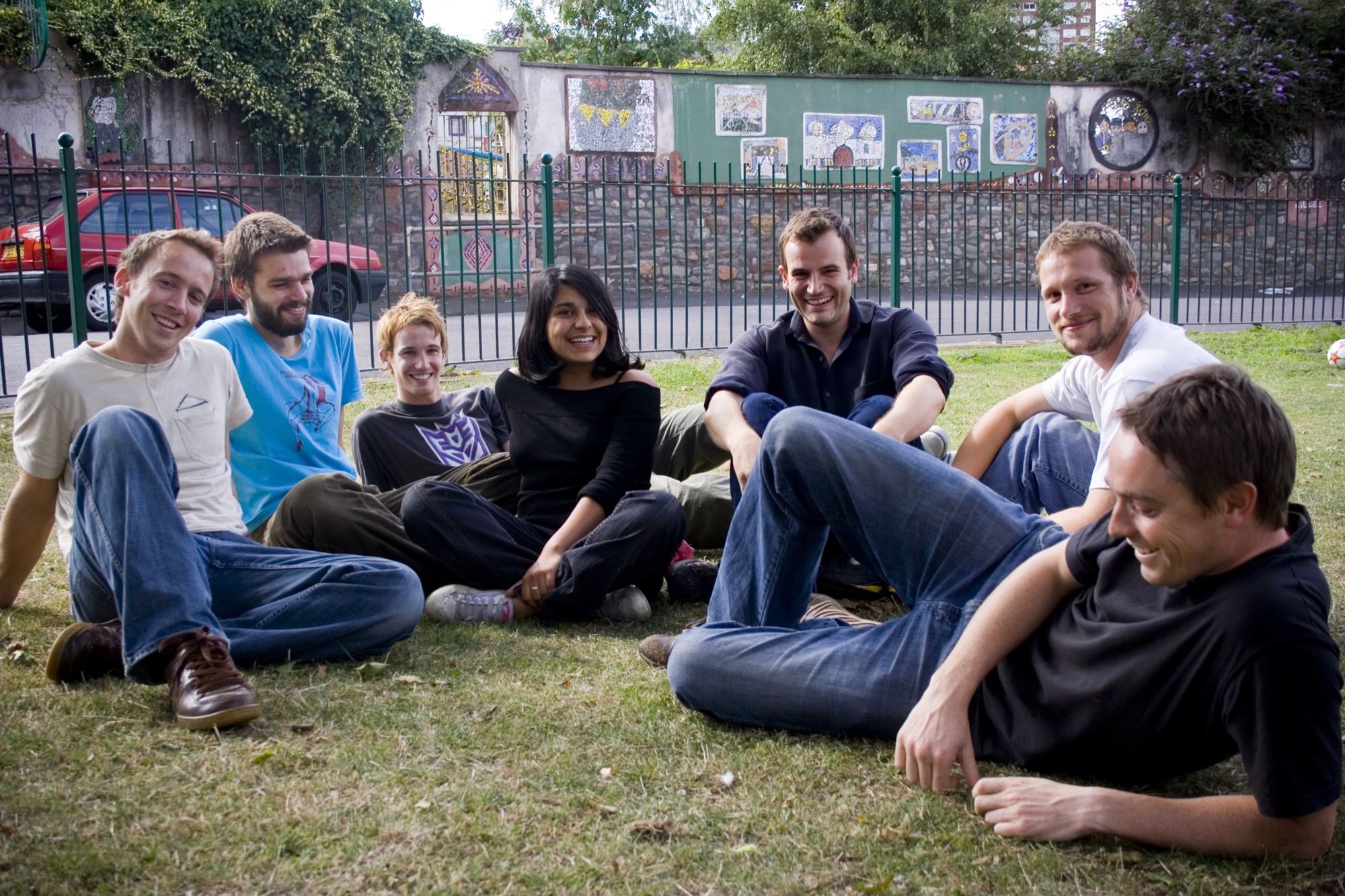 The team at the Easton Business Centre, November 2006