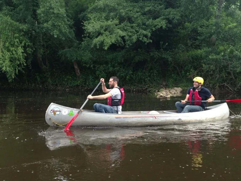 Canoeing, August 2013