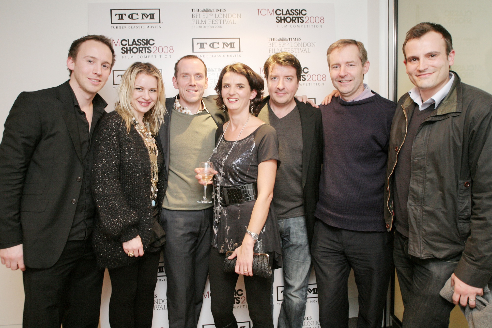 The Leaving team at the TCM Awards, October 2008