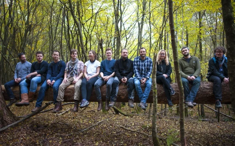 The team at Puzzlewood, October 2016