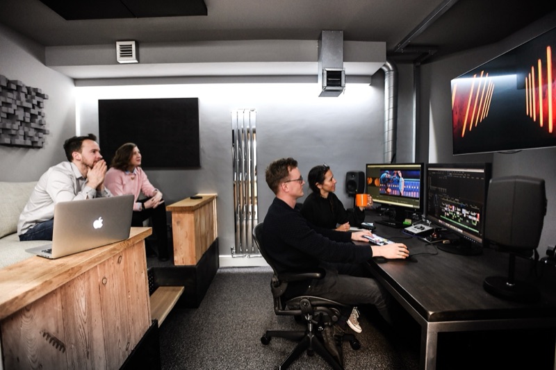 The edit suite, 2018