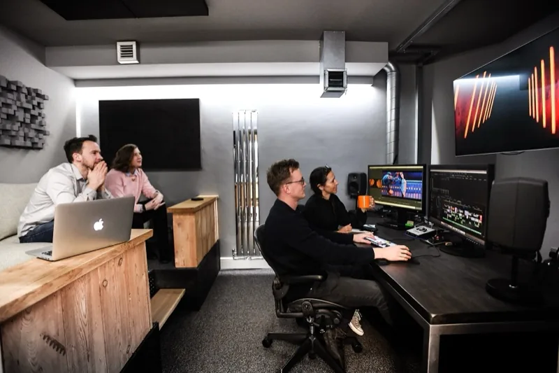 The edit suite, 2018