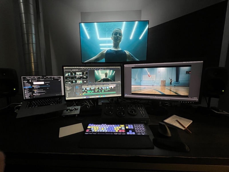 The edit suite, 2018