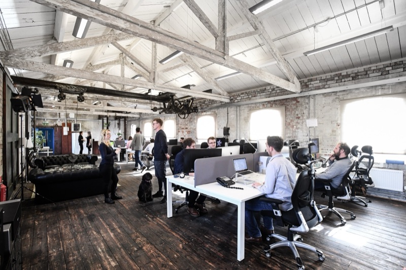Building the edit suite at Underfall Yard, January 2018