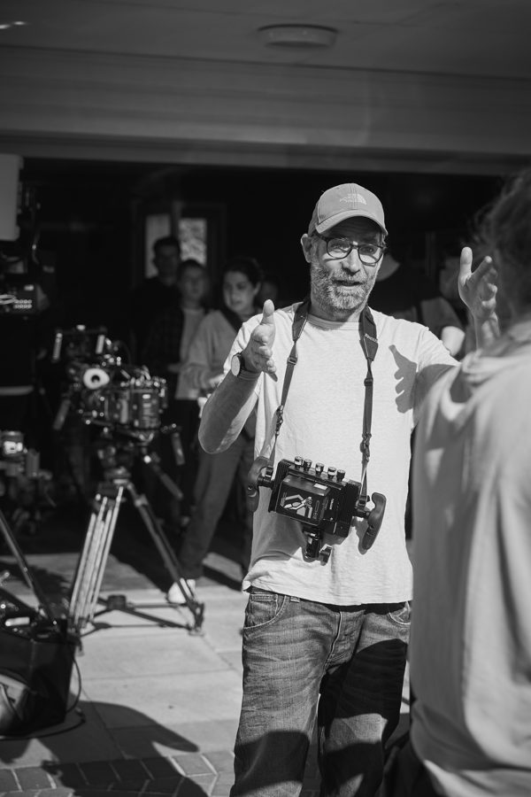 Behind the scenes on an Omni shoot
