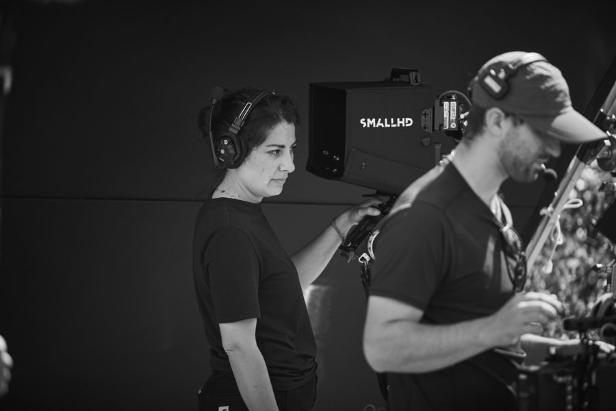 Behind the scenes on an Omni shoot