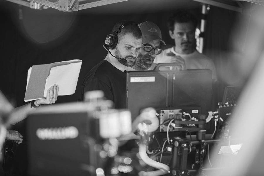 Behind the scenes on an Omni shoot